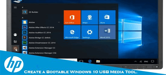 create a Bootable Windows 10 USB Media Tool