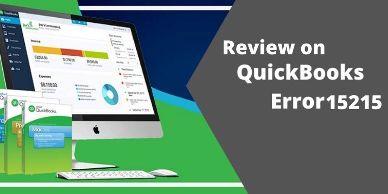 Review on QuickBooks Error 15215